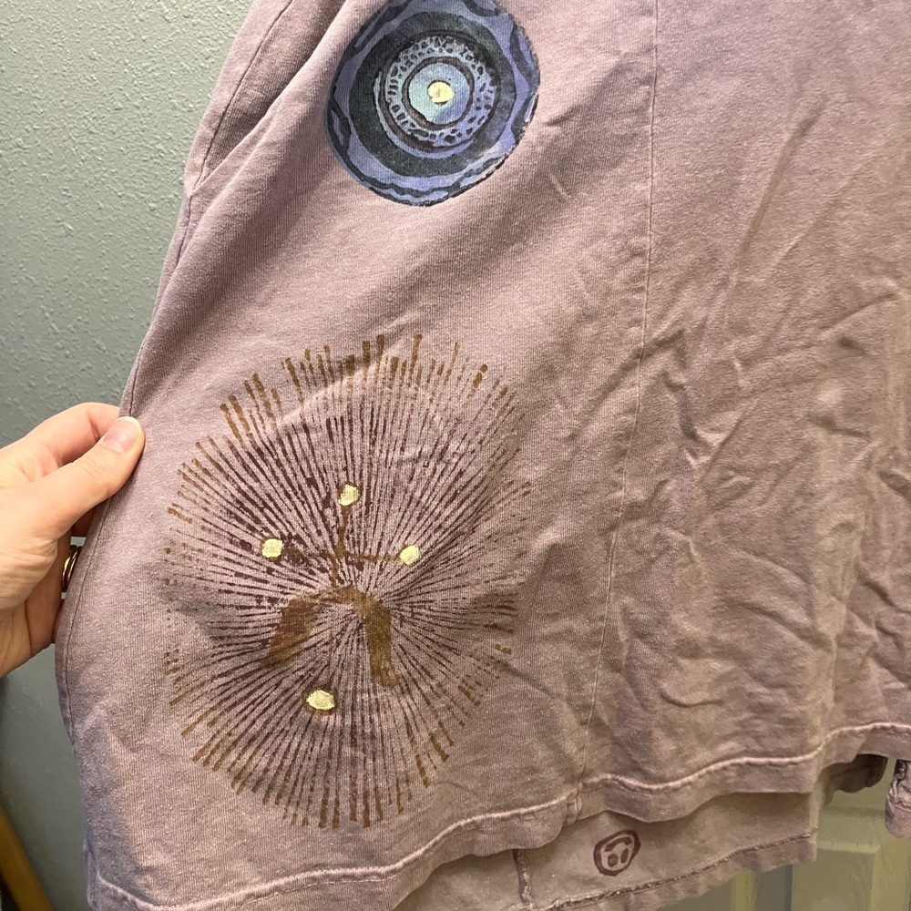 Vintage 1998 Blue Fish Clothing Tshirt Dress - Picture 2 of 10